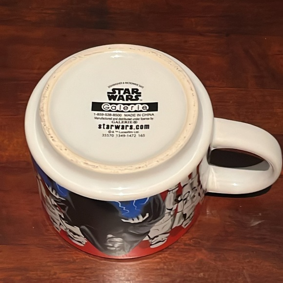 Star Wars Galerie Mug Storm Troopers & Darth Vader  Red, White, Black STACKABLE! - Picture 11 of 12